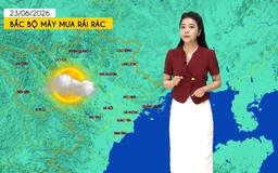 Dự báo thời tiết trưa | 23/06/2026