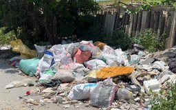 Khu đất dịch vụ Vạn Phúc ô nhiễm và nhếch nhác