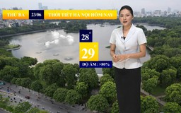 Dự báo thời tiết sáng | 23/06/2026