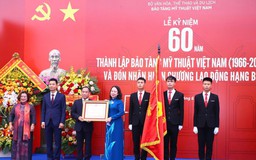 Bảo tàng Mỹ thuật Việt Nam nhận Huân chương Lao động hạng Ba