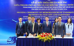 Ký kết hợp tác với 5 ngân hàng, huy động nguồn vốn cho phát triển Thủ đô