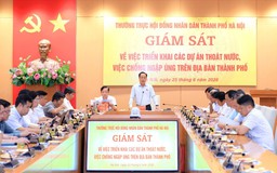 Phấn đấu hết năm 2026 cơ bản khắc phục các điểm úng ngập