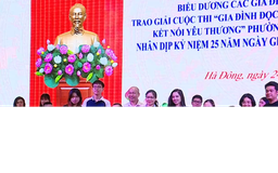 Phường Hà Đông biểu dương 102 gia đình văn hóa tiêu biểu