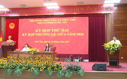 Khai mạc Kỳ họp thứ hai khóa II HĐND xã Phúc Thọ