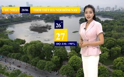 Dự báo thời tiết sáng | 28/06/2026