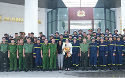 Lễ xuất quân đoàn công tác Bộ Công an tham gia cứu hộ thảm họa động đất Venezuela
