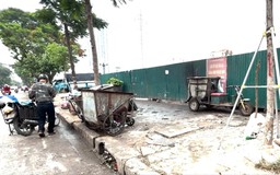 Điểm tập kết rác Tam Trinh gây ô nhiễm môi trường