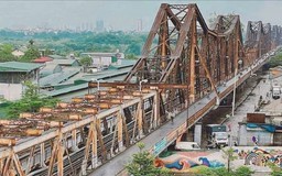 Cầu Long Biên thông suốt trở lại sau hai tháng sửa chữa