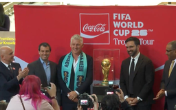 Chiếc Cup World Cup được ra mắt ở New York
