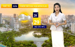 Dự báo thời tiết sáng | 03/06/2026