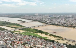 Tháng 6, dòng chảy sông Hồng về Hà Nội cao hơn trung bình nhiều năm