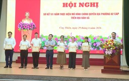 Xã Ứng Thiên đổi mới toàn diện bộ máy, tạo động lực phát triển