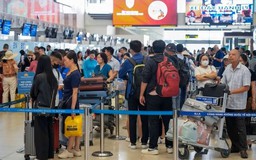 63,7 triệu lượt khách qua cảng hàng không trong 6 tháng đầu năm