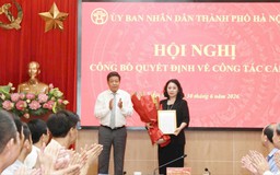 Hà Nội: Trao quyết định bổ nhiệm Phó Giám đốc Sở Nội vụ