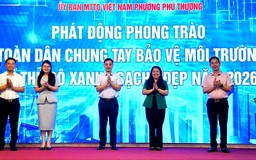 Phường Phú Thượng nâng cao vai trò cơ sở trong bảo vệ môi trường