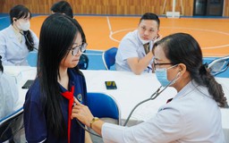 100% học sinh, sinh viên được kiểm tra sức khỏe mỗi năm