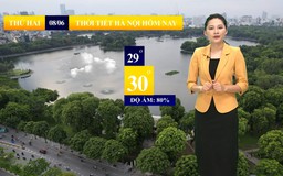 Dự báo thời tiết sáng | 08/06/2026