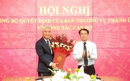 Đồng chí Phạm Quang Hưng giữ chức Phó Chánh Văn phòng Thành ủy Hà Nội