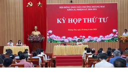 HĐND phường Hoàng Mai quyết nghị nhiều nội dung quan trọng