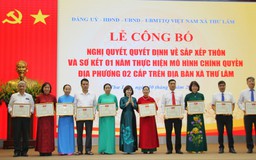 Xã Thư Lâm sơ kết một năm vận hành chính quyền địa phương 2 cấp