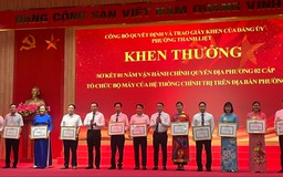 Hiệu quả từ mô hình chính quyền địa phương 2 cấp