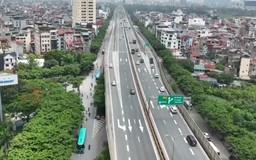 Đường Phạm Văn Đồng - tuyến đường nhiều cây xanh của Thủ đô