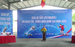 Khai mạc Giải Bi sắt vô địch trẻ, thiếu niên quốc gia 2026