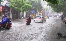 Thời tiết cuối tuần tiếp tục có nhiều đợt mưa lớn
