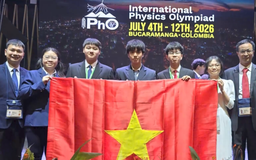 Việt Nam giành 4 Huy chương Vàng Olympic Vật lí quốc tế 2026