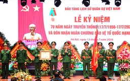 Bảo tàng Lịch sử Quân sự Việt Nam kỷ niệm 70 năm ngày truyền thống