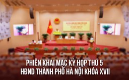 Khai mạc kỳ họp thứ năm HĐND thành phố Hà Nội khóa XVII