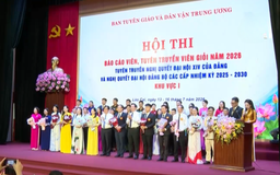 Tôn vinh đội ngũ báo cáo viên các cấp