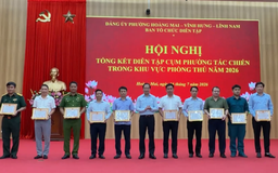 Nâng cao nhận thức toàn diện về khu vực phòng thủ cụm liên phường