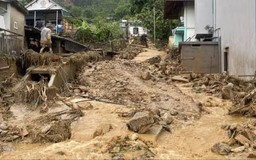 Lũ quét ở Lai Châu, cuốn trôi người và nhà cửa