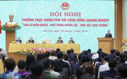 Hội nghị Thường trực Chính phủ với cộng đồng doanh nghiệp