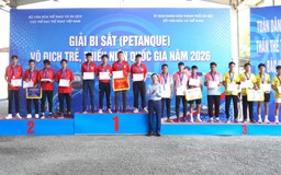 Đoàn Hà Nội giành 3 HCV Giải Bi sắt vô địch trẻ, thiếu niên Quốc gia 2026