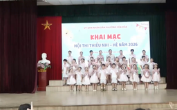 Sân chơi bổ ích dành cho thiếu nhi tại phường Yên Hòa