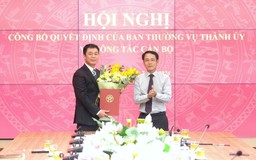 Ban thường vụ Thành ủy Hà Nội công bố quyết định về công tác cán bộ