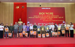 Hà Nội tặng hơn 2.000 suất quà cho người có công dịp 2/9