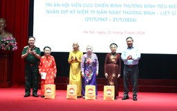 Thành phố gặp mặt, tri ân cựu chiến binh, thương binh tiêu biểu
