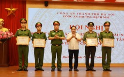Công an phường Bạch Mai đẩy mạnh công tác an ninh trật tự