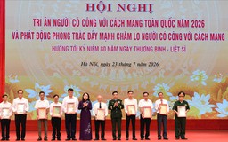Lan tỏa phong trào chăm lo người có công với cách mạng