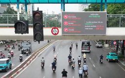 Màn hình LED giao thông giúp người dân chủ động tránh ùn tắc