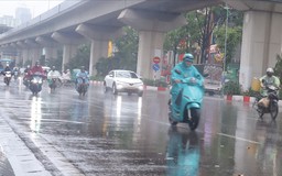 Mưa lớn tiếp tục gia tăng vào chiều tối