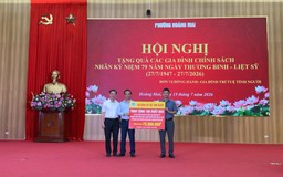 Những tấm lòng tri ân gia đình chính sách ở phường Hoàng Mai