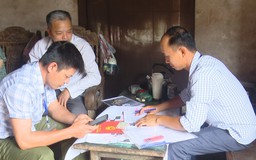 Xã Hồng Vân đẩy mạnh làm sạch dữ liệu quốc gia về đất đai