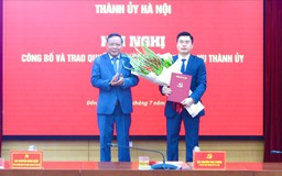 Đồng chí Lê Tuấn Định giữ chức Bí thư Đảng ủy phường Đống Đa