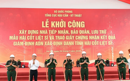 Khởi công Trung tâm lưu trữ mẫu ADN Liệt sĩ