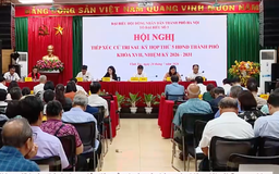Công khai phương án thoát nước để người dân giám sát