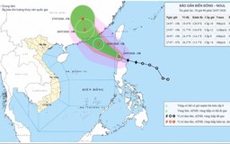 Bão Noul dự báo vào Biển Đông đêm nay